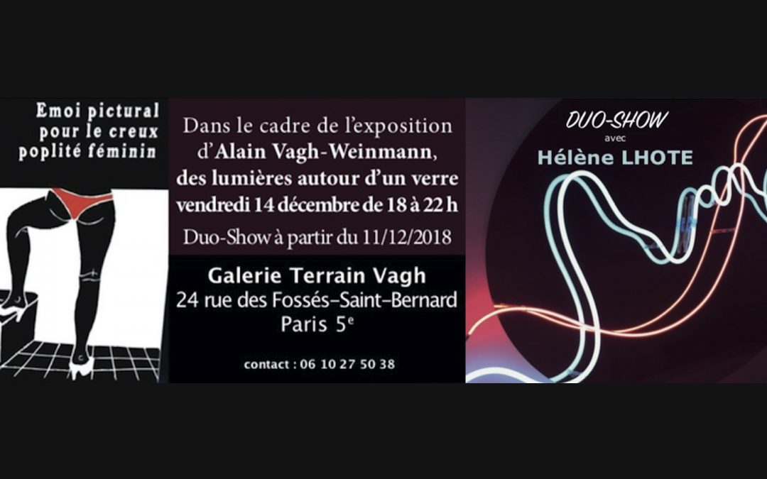 Duo Show avec Hélène Lhote et Alain Vagh-Weinmann